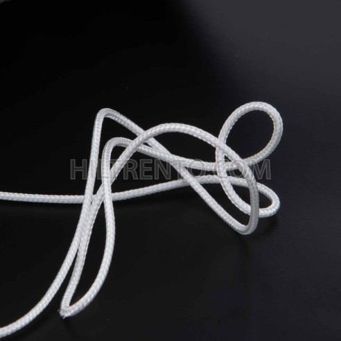 Cordón blanco 1.8 mm nylon, riel para cortinas...