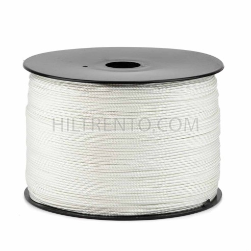 Cordón blanco 1.8 mm nylon, riel para cortinas...
