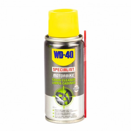 WD-40 Motorbike desengrasante cadenas bicicletas, motos cadenas y platos - 100 ml