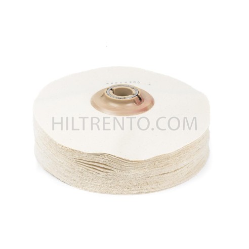 Cepillo de tela con separador para pulir 75x300 mm