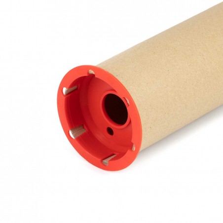 Tubo de cartón 76 x 500 mm, 1.5 mm espesor, para envíos, telas, carretes