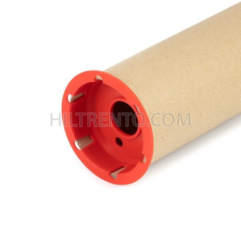 Tapa de plástico para tubo de cartón 76 mm