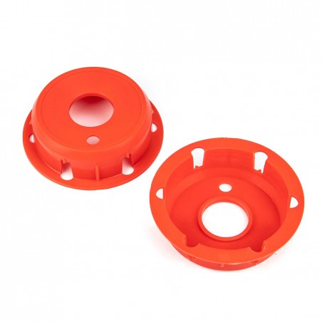 Tapa de plástico para tubo de cartón 76 mm